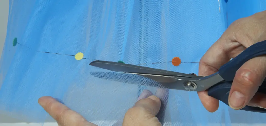 How to Cut Tulle on a Dress
