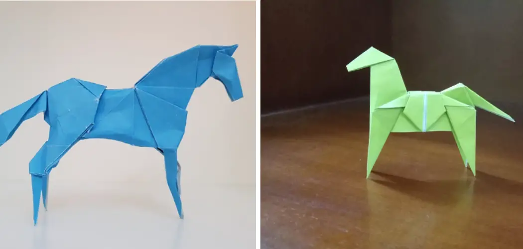 How to Make a Origami Horse