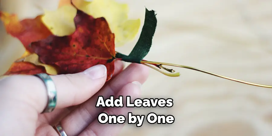 Add Leaves One by One