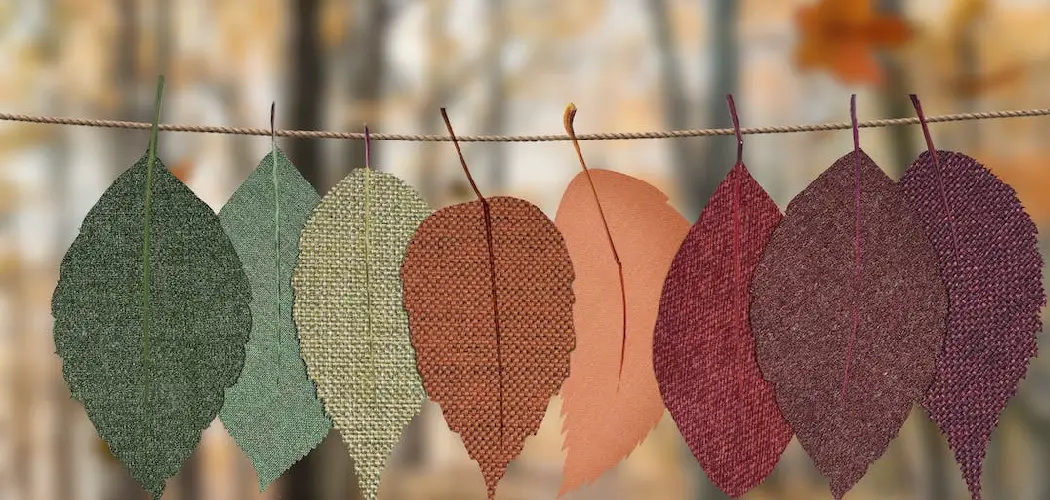 How to Crochet Leaf Garland