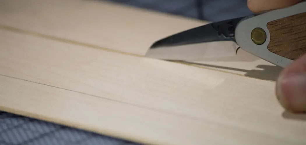 How to Cut Basswood