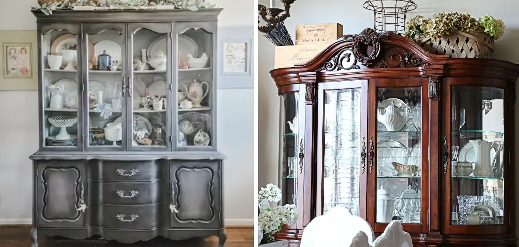 How to Decorate the Top of a Hutch