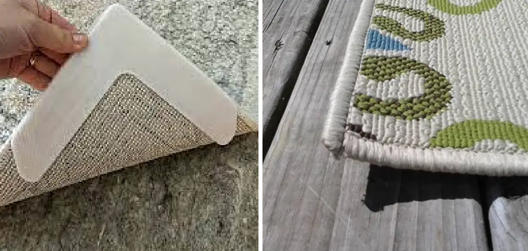 How to Keep Outdoor Rugs From Curling Up