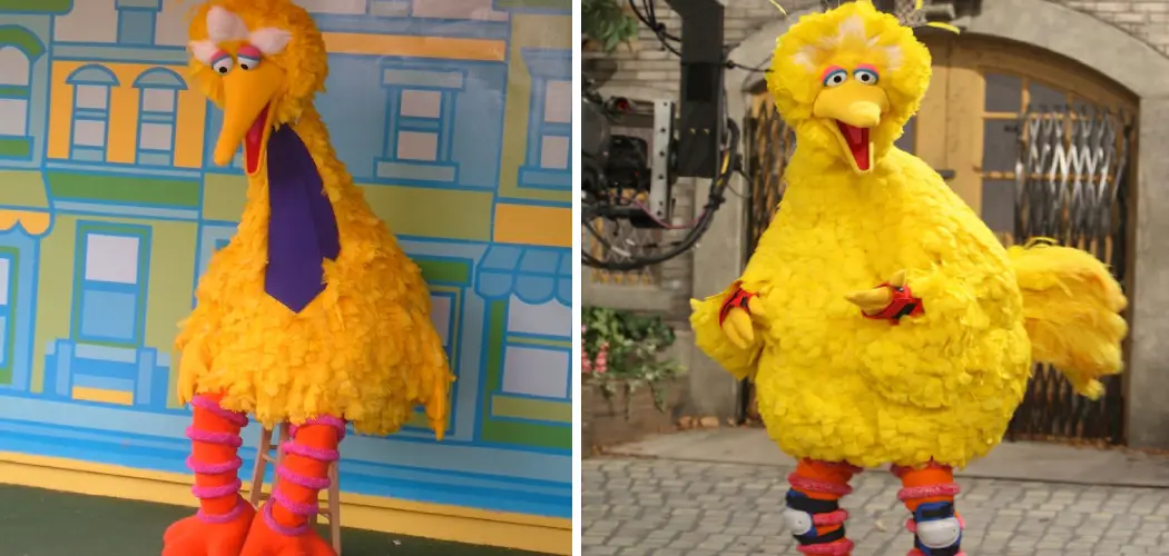How to Make Big Bird Costume
