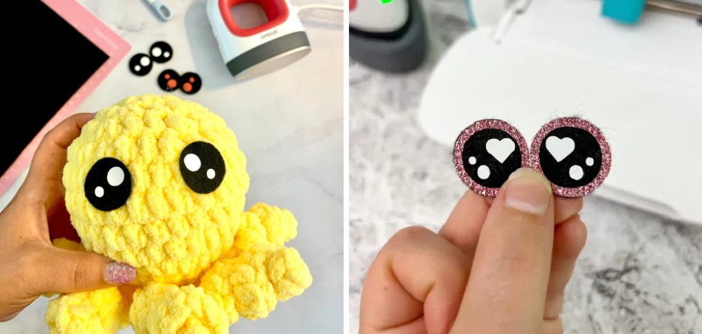 How to Make Felt Eyes With Cricut