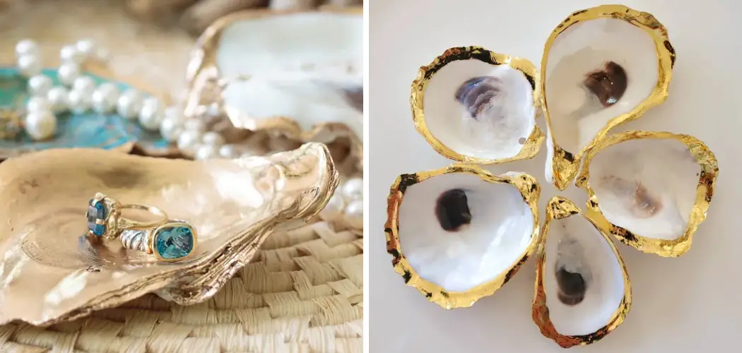 How to Make Gilded Oyster Shells