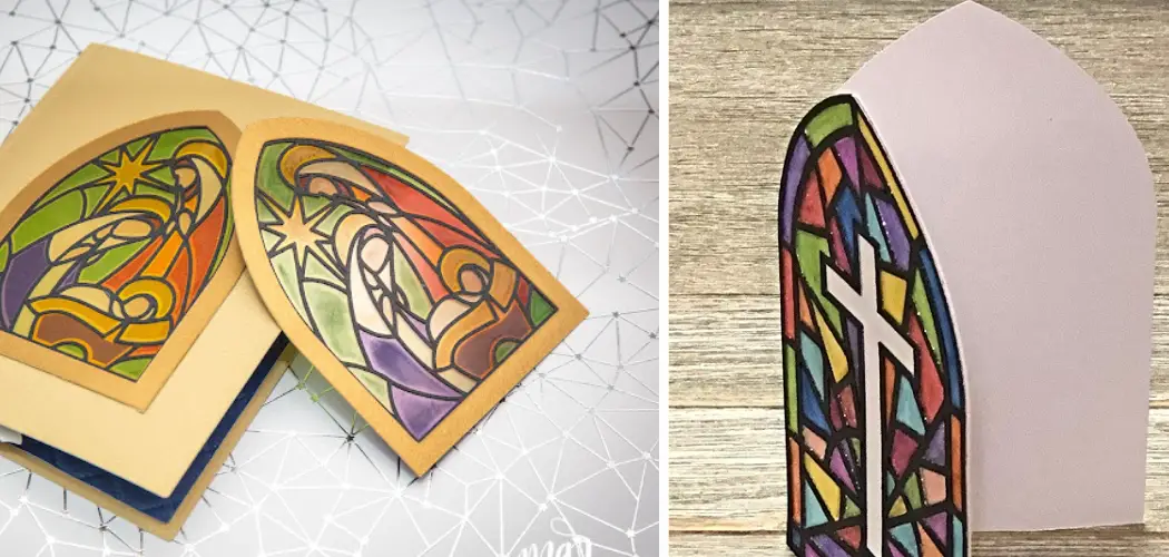 How to Make Stained Glass Cards With Cricut