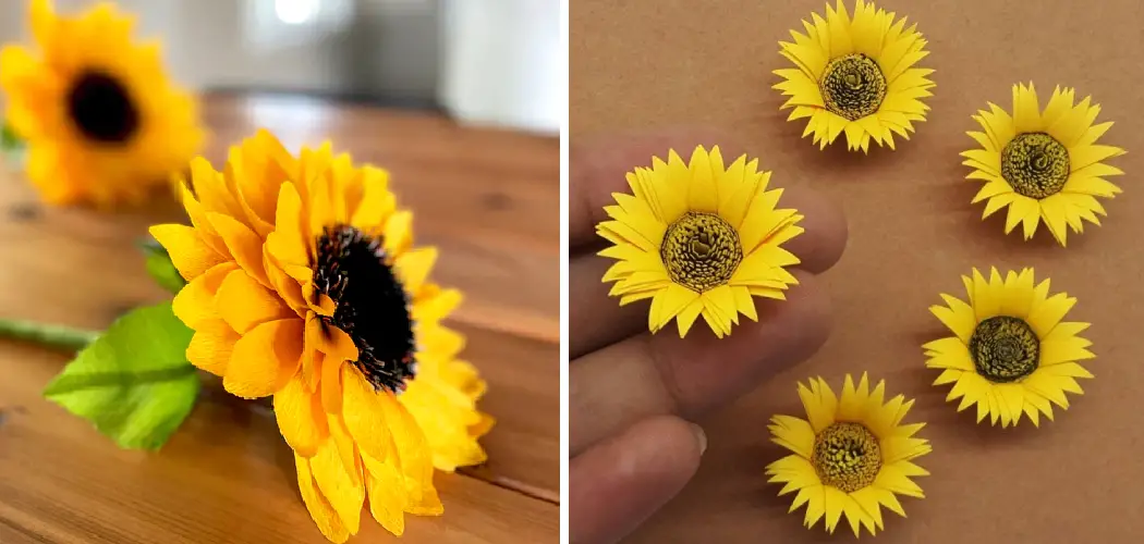 How to Make Sunflowers