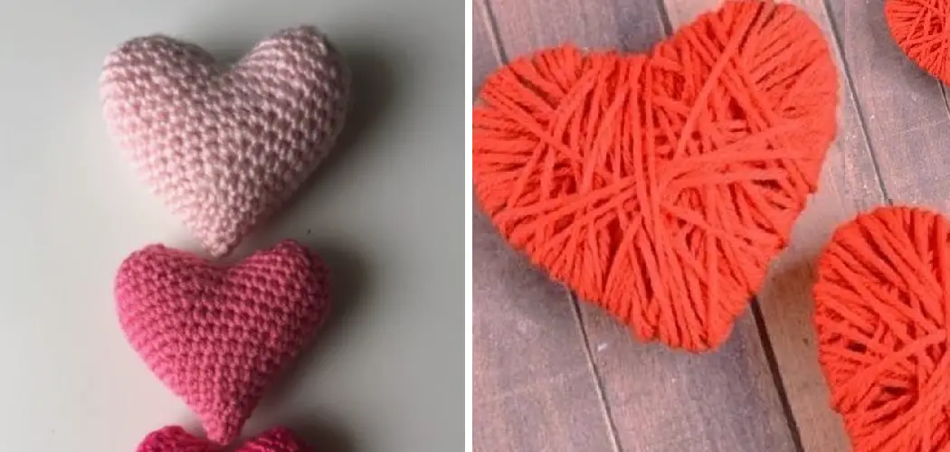 How to Make Yarn Hearts