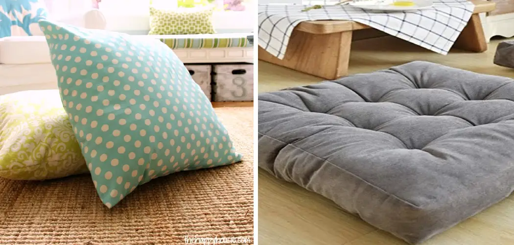How to Make a Floor Pillow