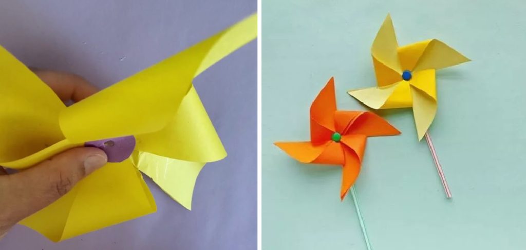 How to Make a Pinwheel With a Straw