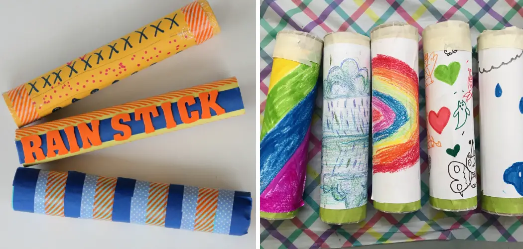 How to Make a Rain Stick With Paper Towel Roll