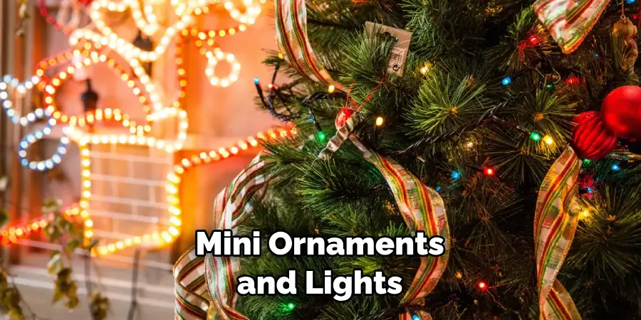  Mini Ornaments and Lights