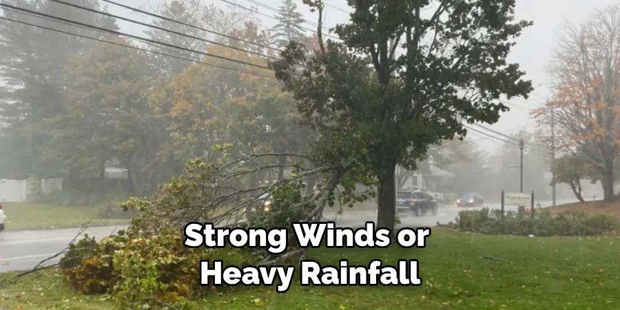 Strong Winds or Heavy Rainfall