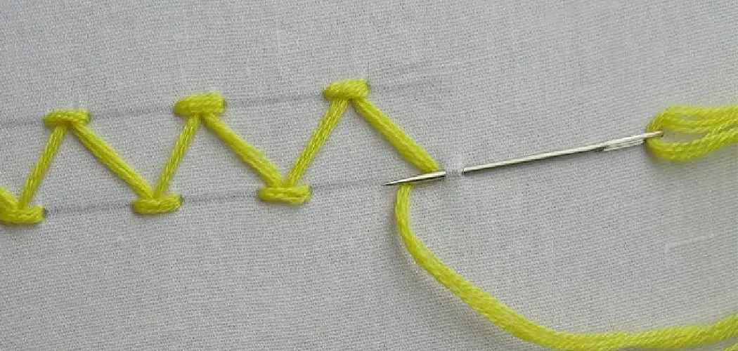 How to Do a Couching Stitch