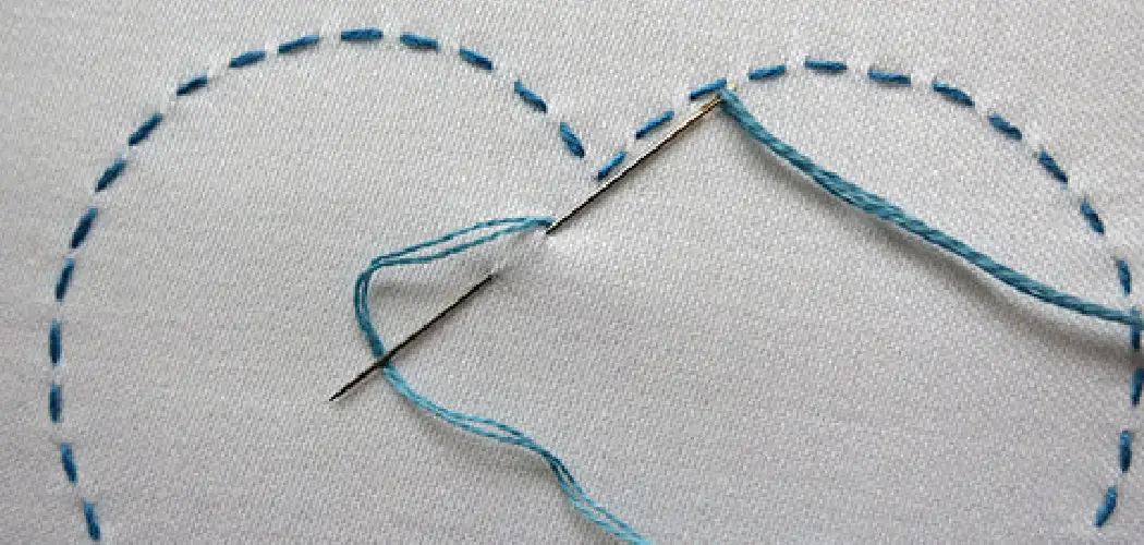 How to Do a Outline Stitch
