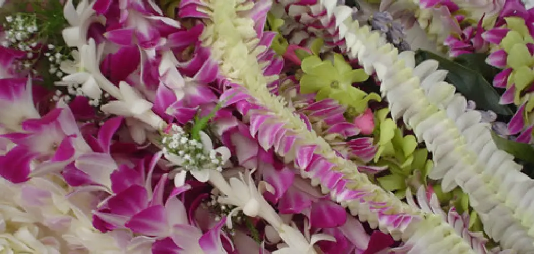 How to Make an Orchid Lei