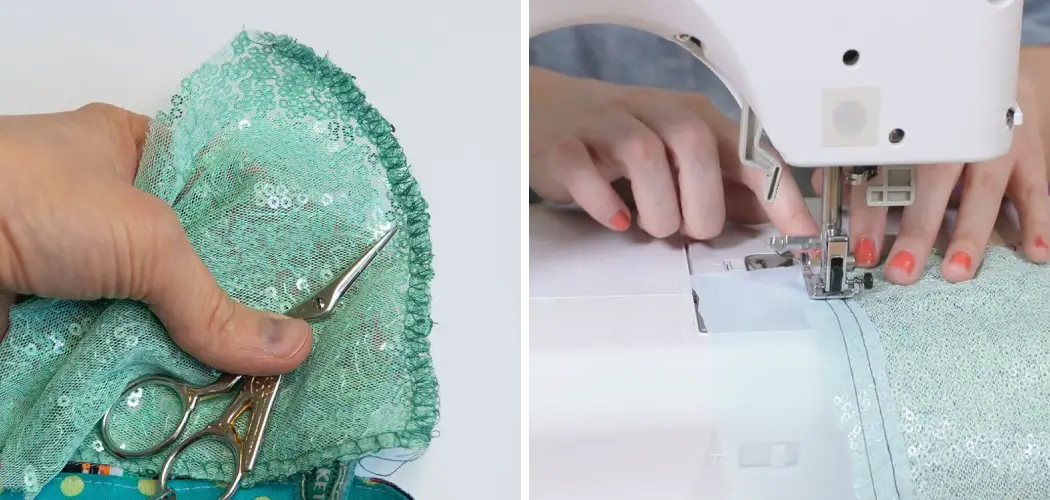 How to Sew Sequin Fabric
