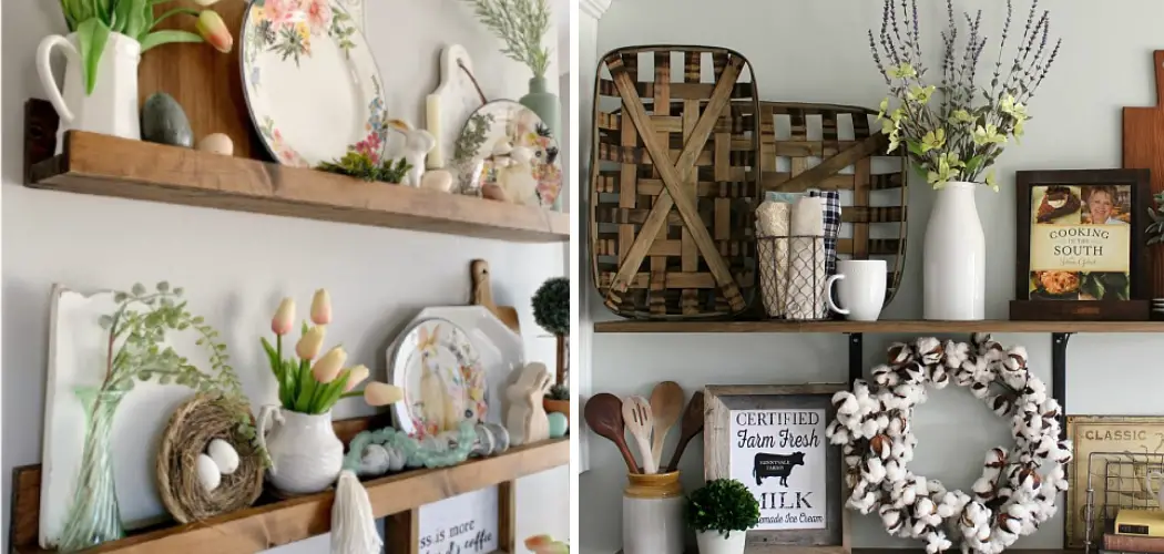 How to Decorate a Shelf in the Kitchen