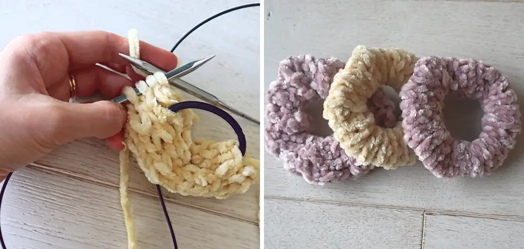 How to Knit a Scrunchie