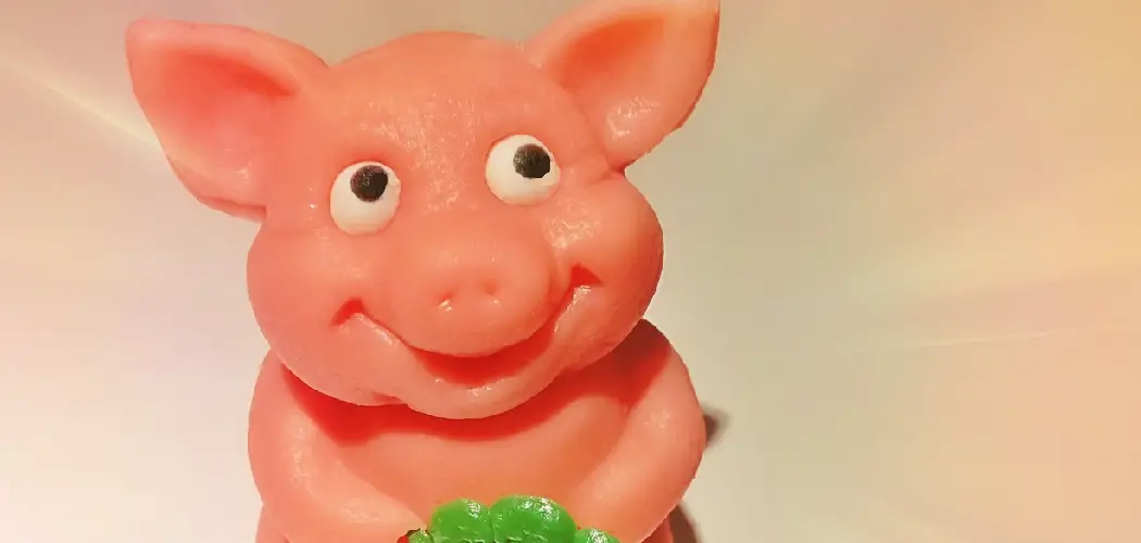 How to Make Marzipan Pigs