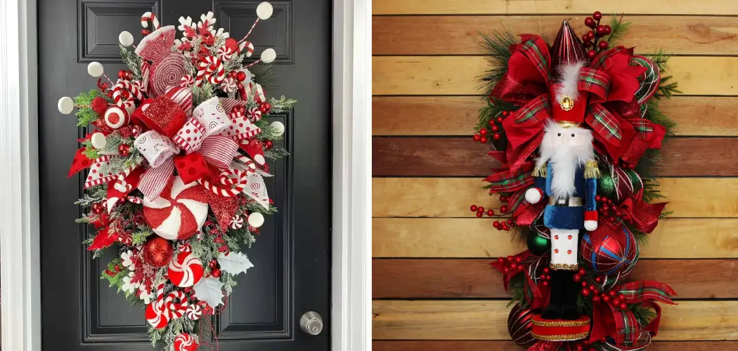 How to Make Teardrop Wreath