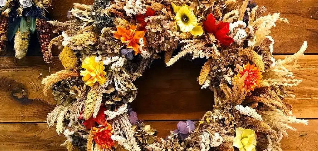 How to Make a Fall Burlap Wreath