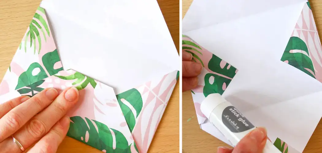 How to Make an Envelope Out of Wrapping Paper