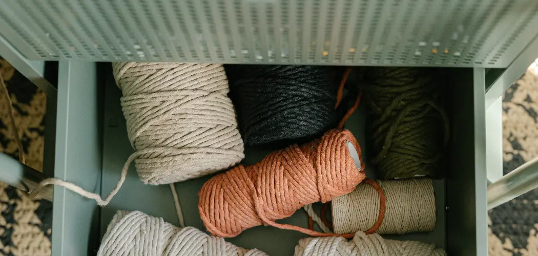 How to Organize Yarn