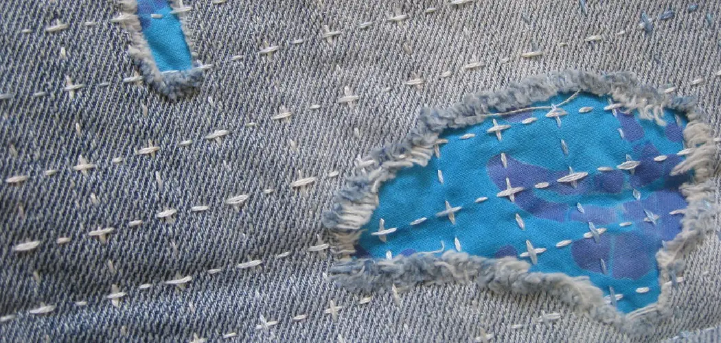 How to Sashiko Mend