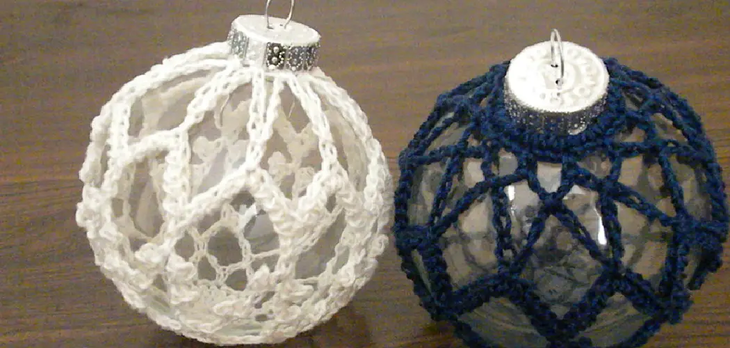 How to Starch Crochet Ornaments