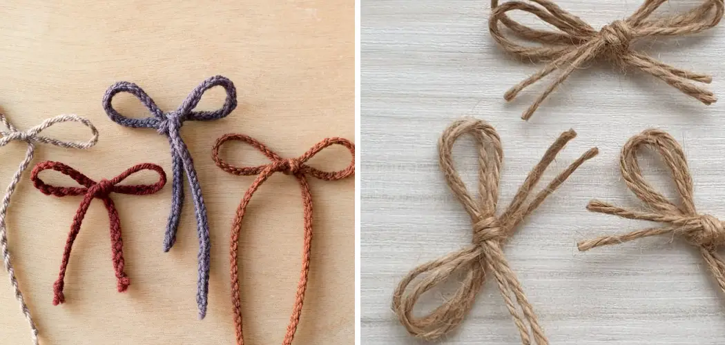 How to Tie Two Strings Together Crochet