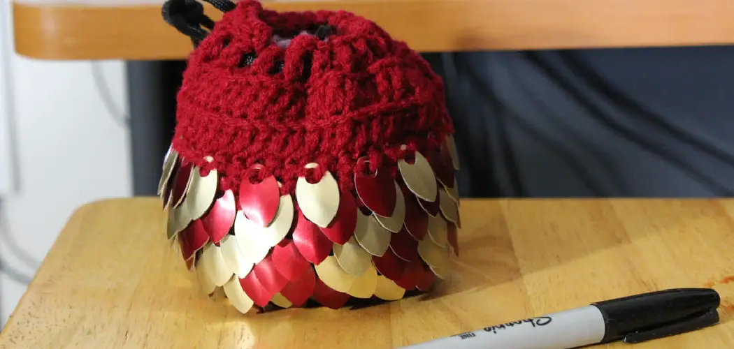 How to Make a Crochet Drawstring Bag