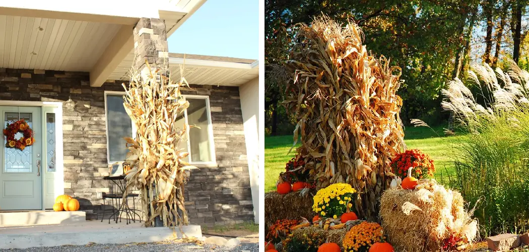 How to Decorate Corn Stalks