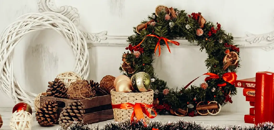 How to Display Wreaths on a Table