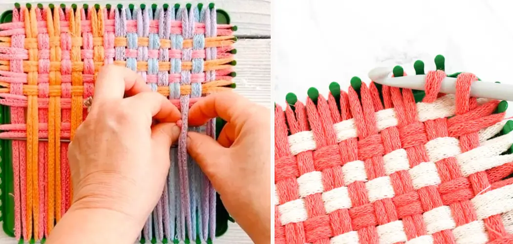 How to Finish Loom Potholder