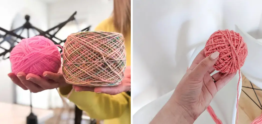 How to Ball a Hank of Yarn