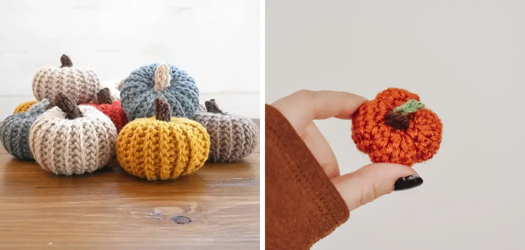 How to Crochet a Small Pumpkin