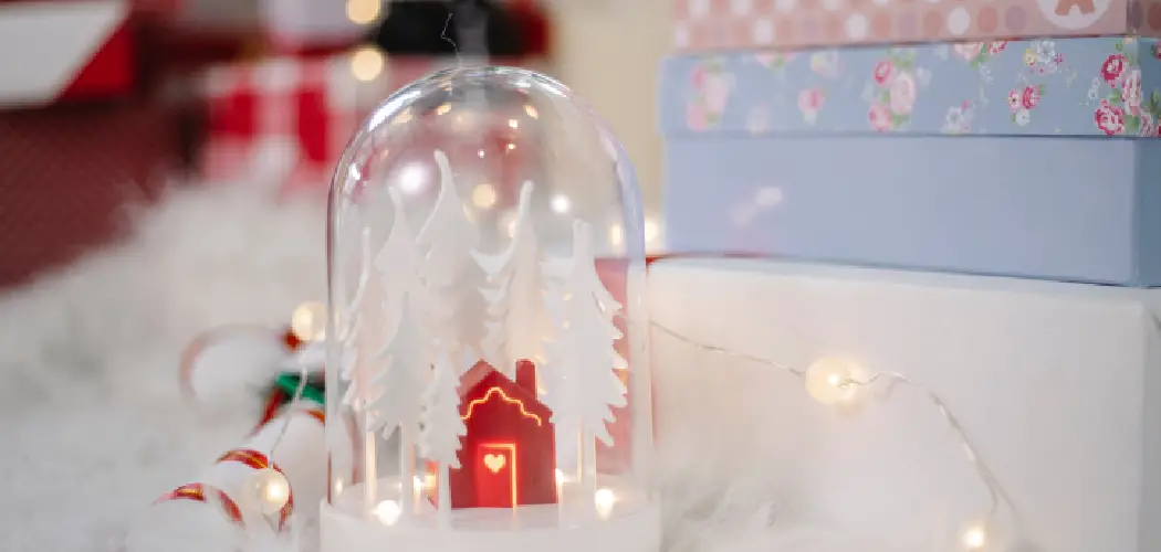 How to Decorate a Cloche for Christmas