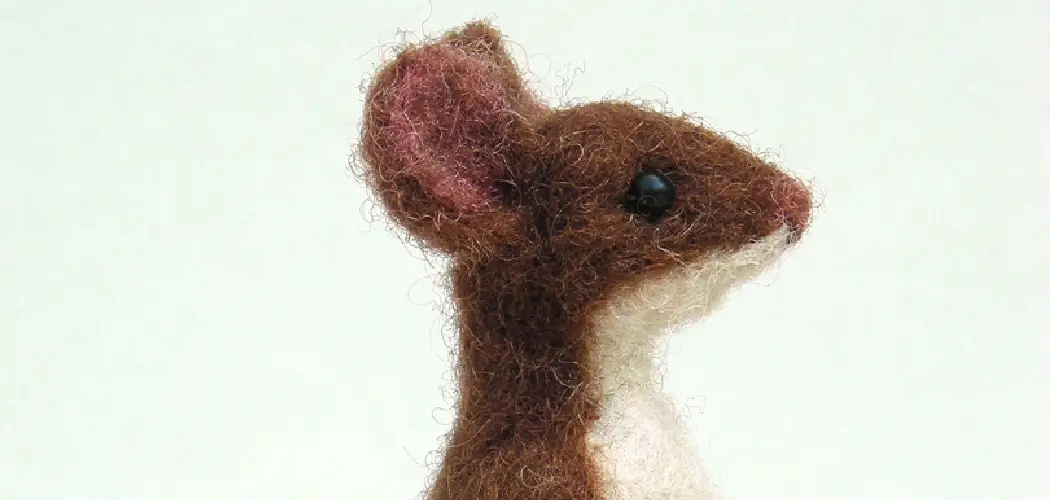 How to Make a Felt Mouse