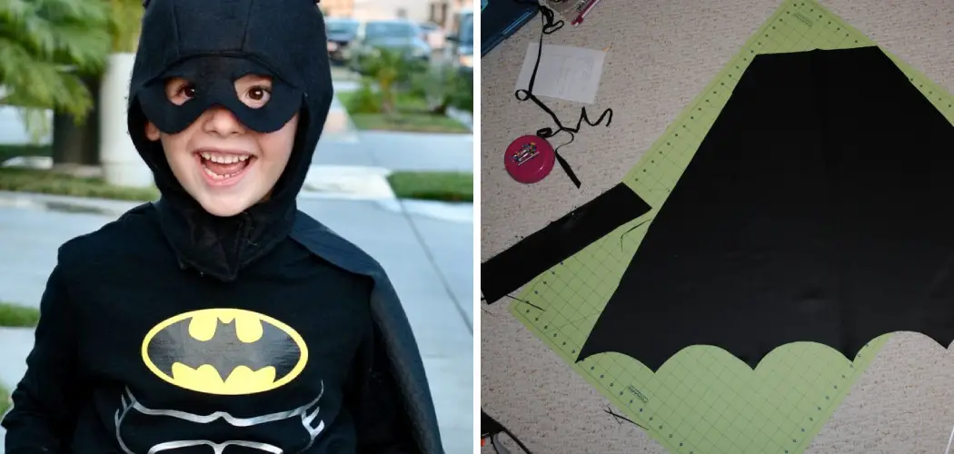 How to Sew a Batman Cape